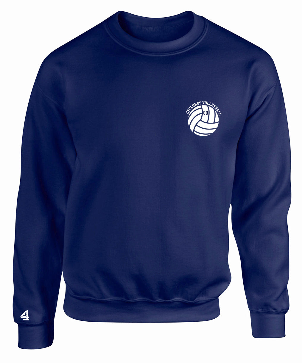 SOUTH SIDE CYCLONES VOLLEYBALL Crewneck