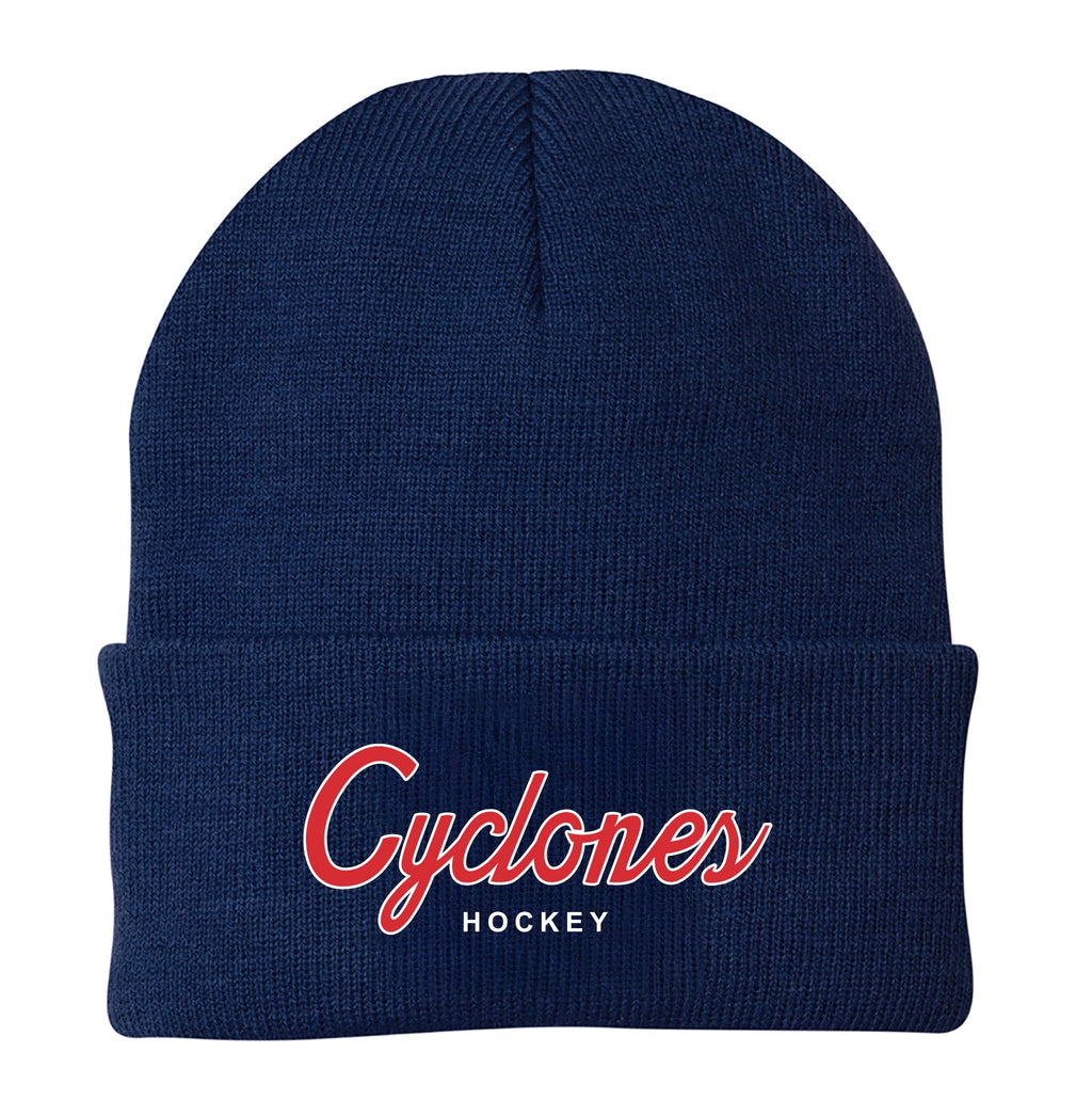 ROCKVILLE CENTRE HEWLETT E.R. HOCKEY Cyclones Embroidered Beanie