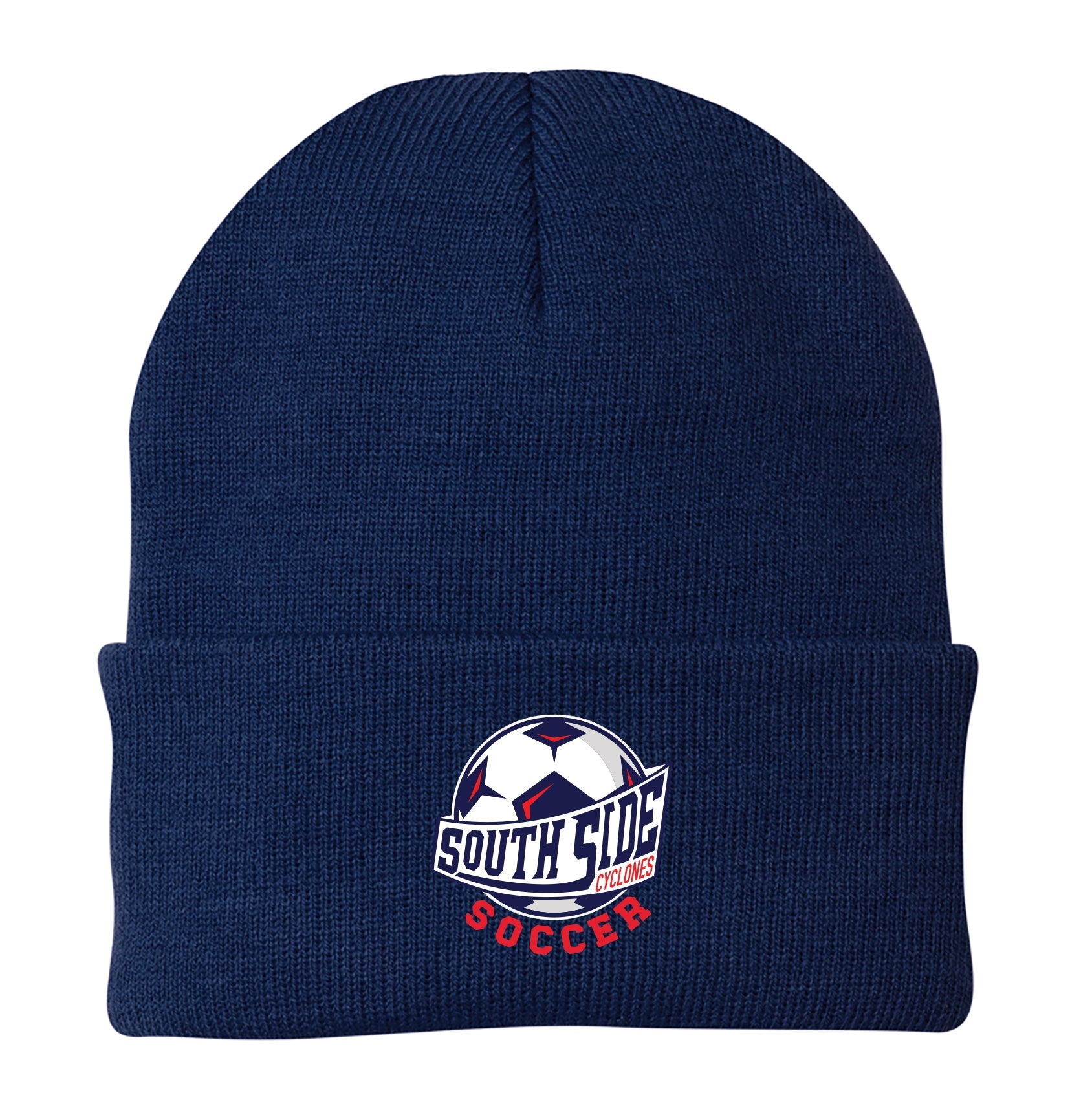 SSMS SOCCER embroidered beanie