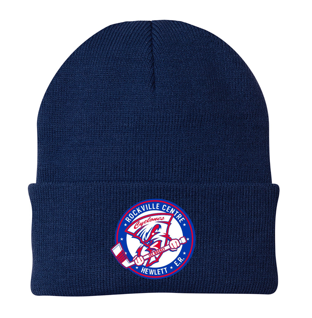 ROCKVILLE CENTRE HEWLETT E.R. HOCKEY Embroidered Beanie