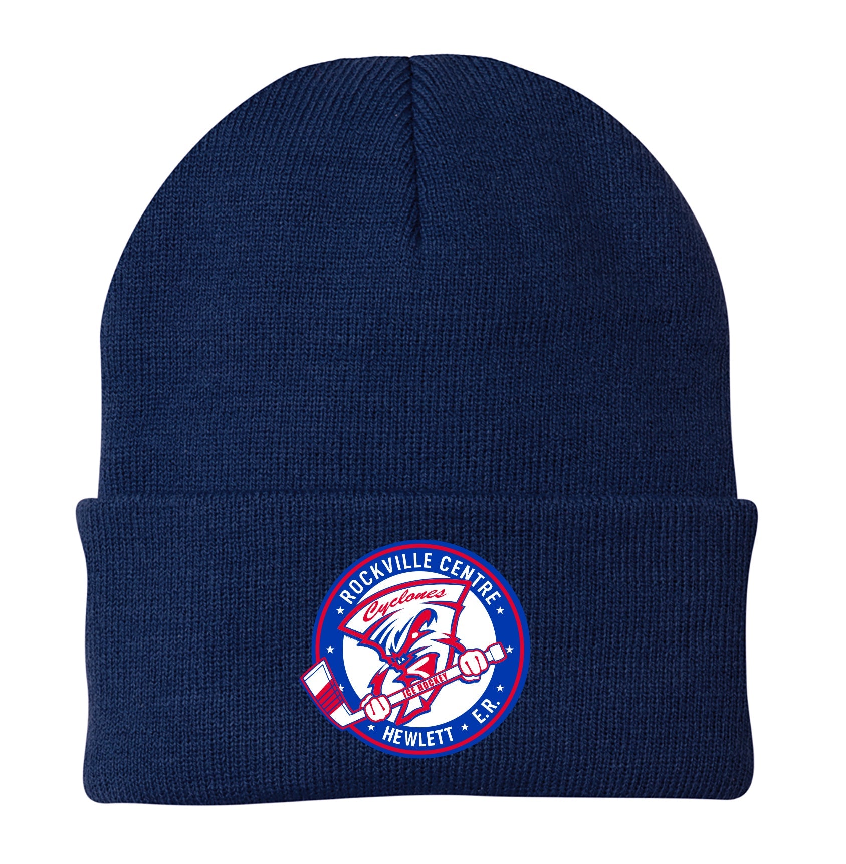 ROCKVILLE CENTRE HEWLETT E.R. HOCKEY Embroidered Beanie