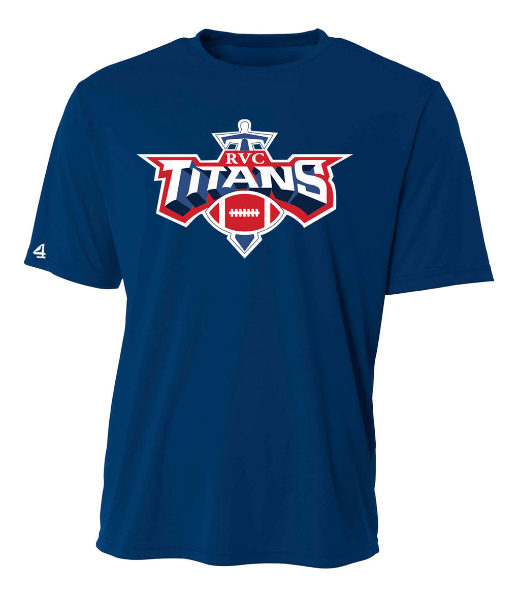 Titans Football short sleeve Performance T Shirt