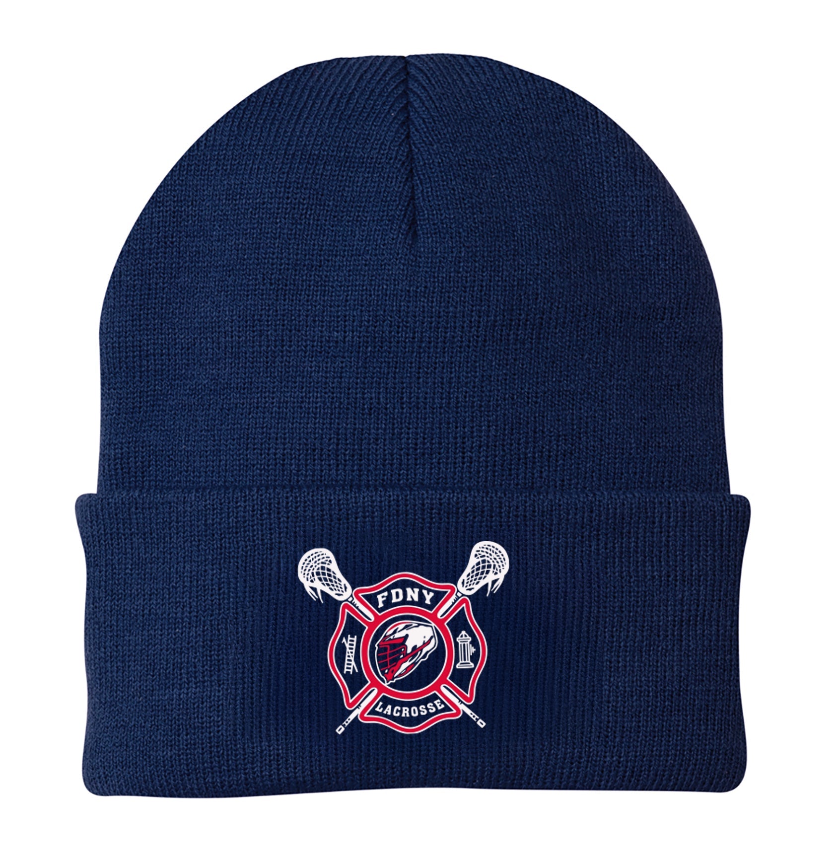 FDNY LAX Embroidered BEANIE