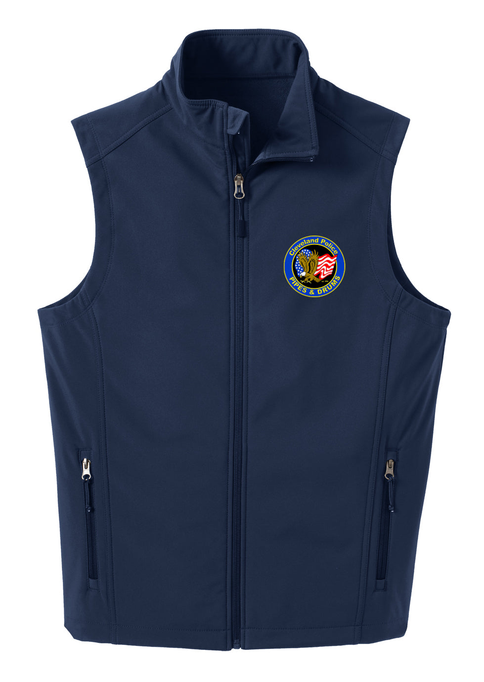 CLEVELAND POLICE PIPES AND DRUMS Soft Shell Vest