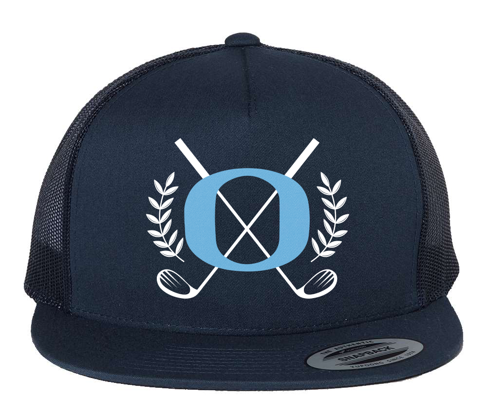 Oceanside Golf Embroidered or Printed snapback Trucker Hat