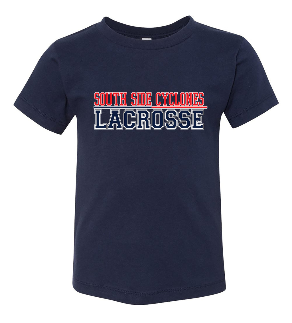 South Side Cyclones Lacrosse Team SS Toddler T-shirts