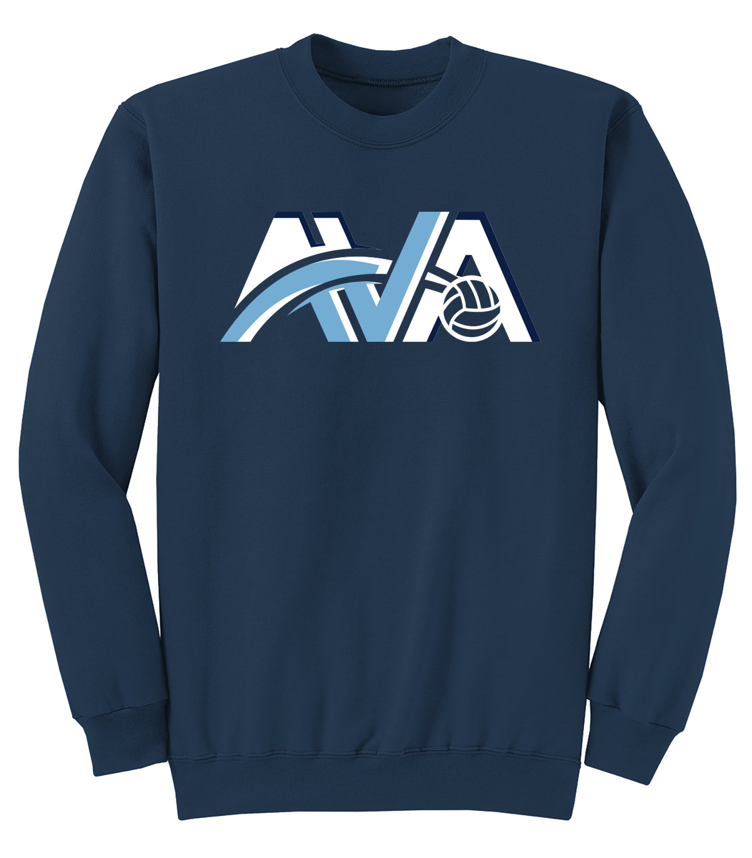 AVA Atlantic Volleyball Academy Team Spirit Crewneck Sweatshirt
