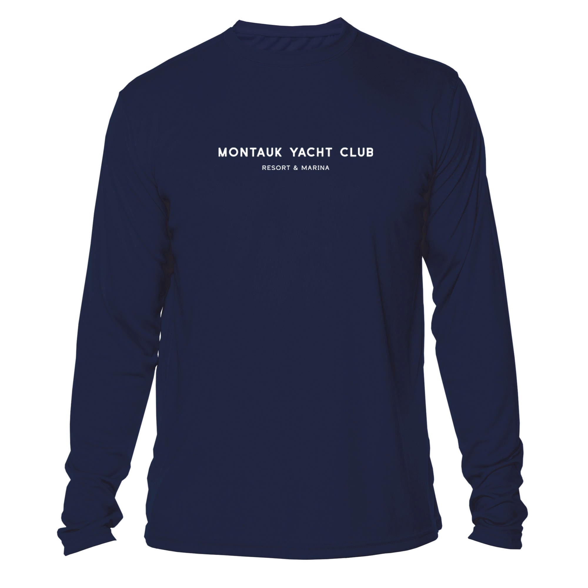 Montauk Yacht Club  UPF 15+ MEN'S SOLAR LONG SLEEVE SHIRT