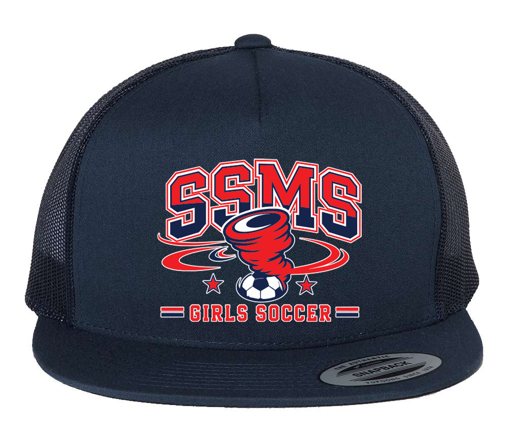 SSMS GIRLS SOCCER Women's Printed Snap Back Trucker hat