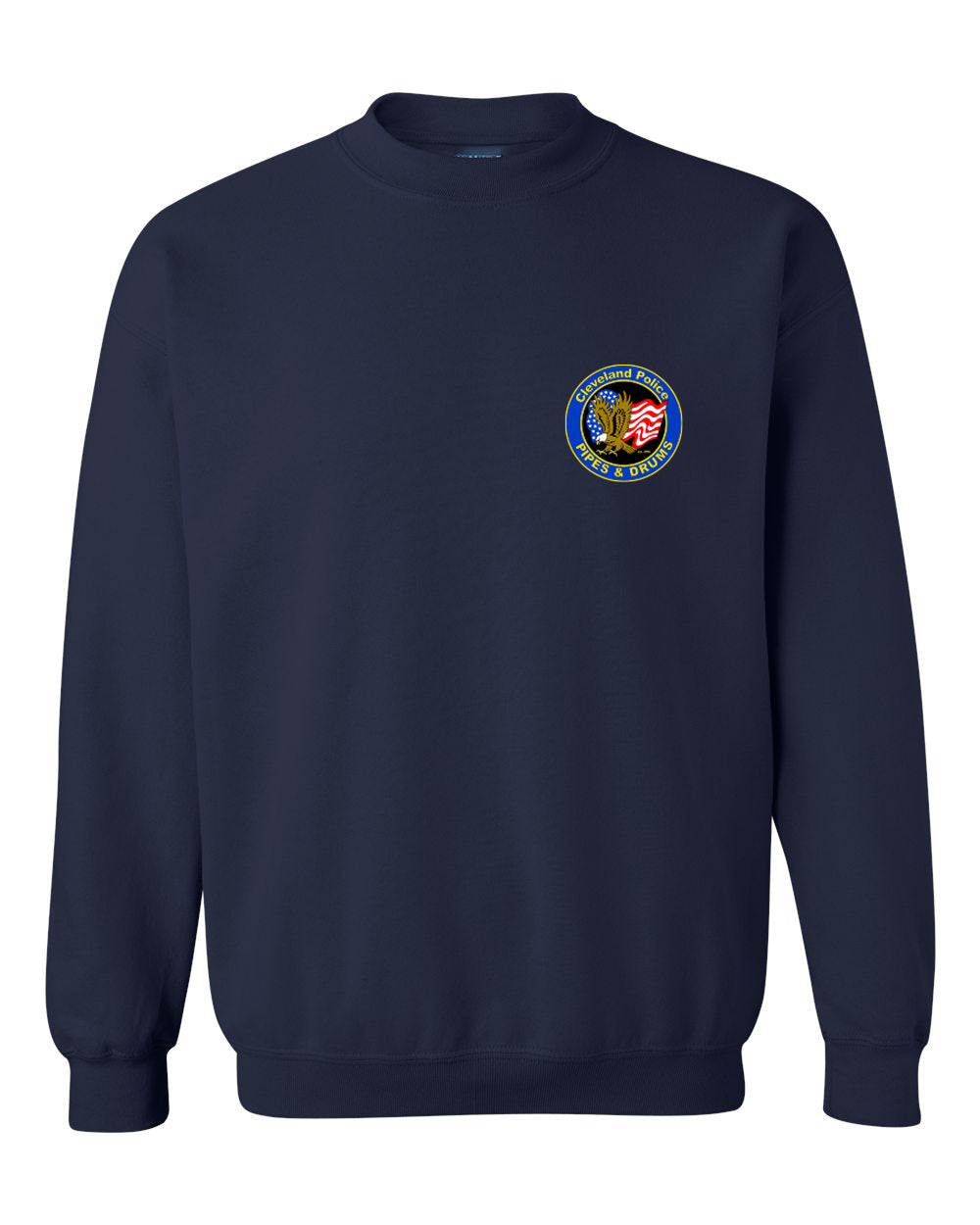 CLEVELAND POLICE PIPES AND DRUMS Shield Crewneck