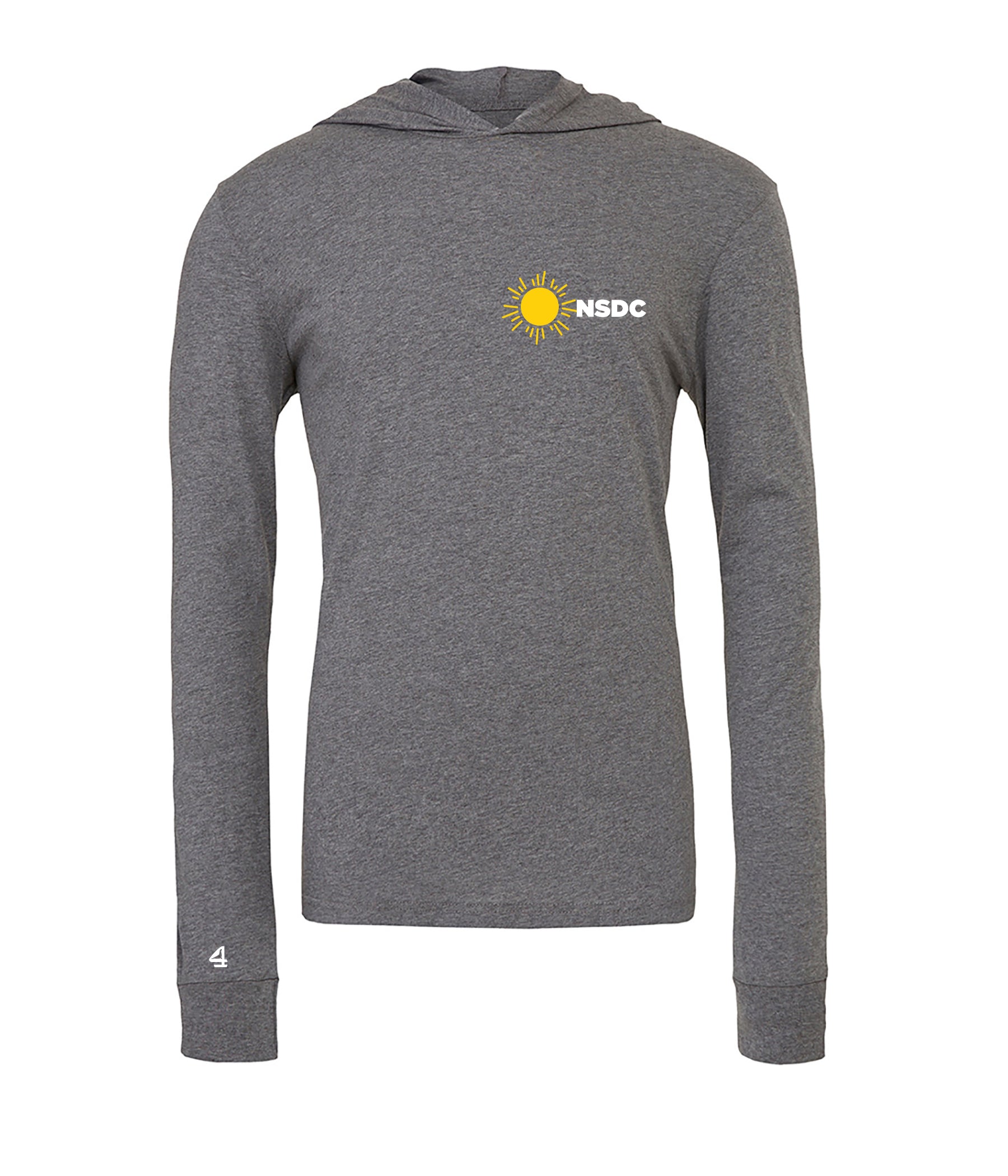 NSDC Long Sleeve Hooded Tee Shirt