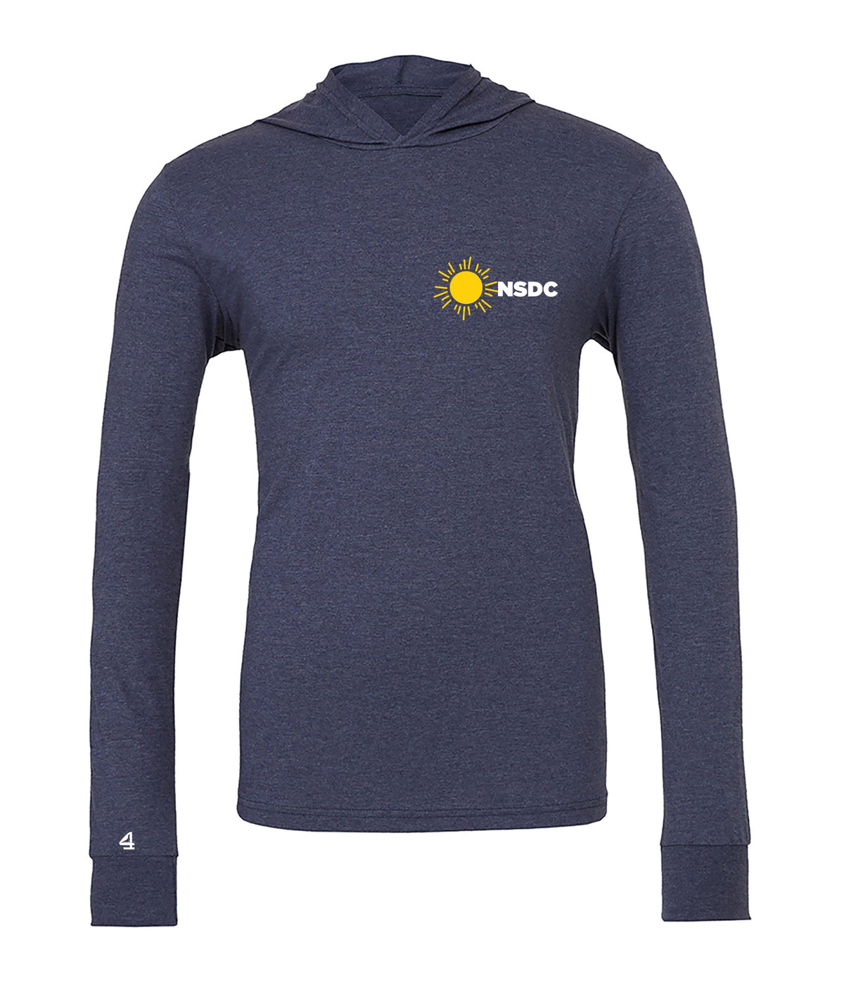 NSDC Long Sleeve Hooded Tee Shirt