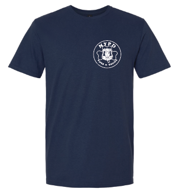 NYPD PIPES AND DRUMS Initials Short Sleeve Tee