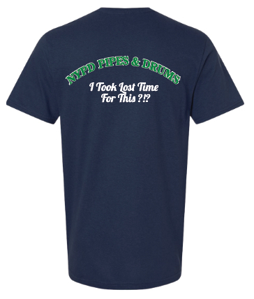 NYPD PIPES AND DRUMS Time Short Sleeve Tee