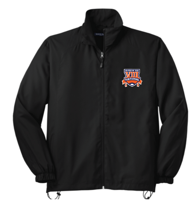 NASSAU COUNTY FLAG COACHING ASSOCIATION Embroidered Windbreaker
