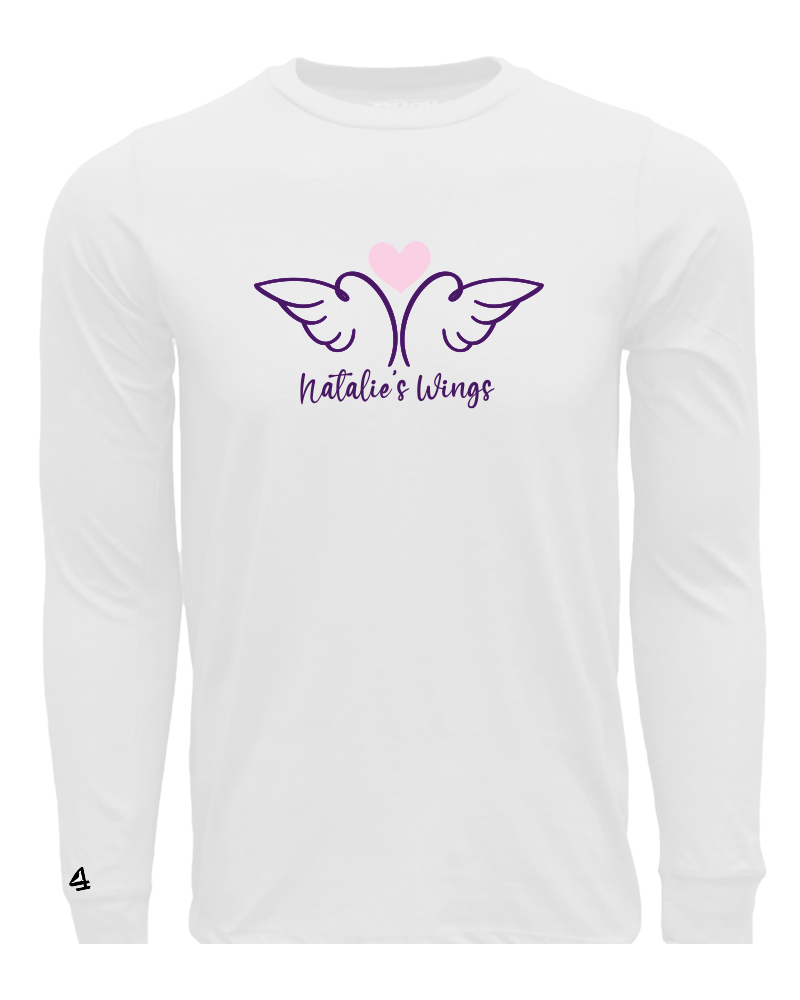 Natalie's Wings Long Sleeve  Performance Tee