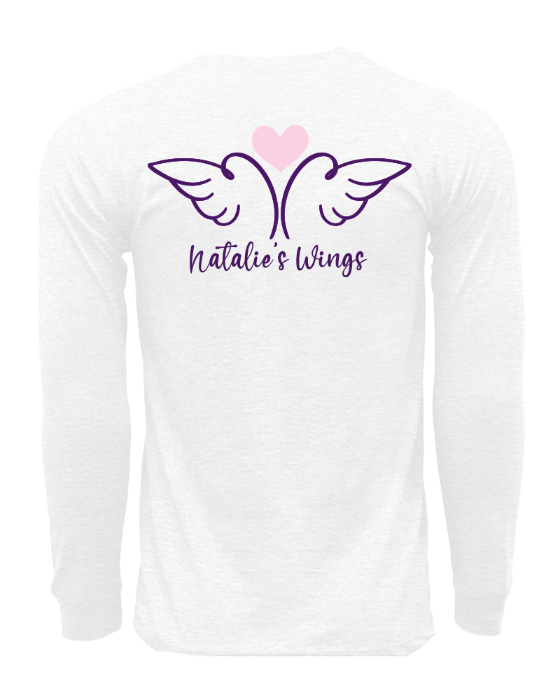 Natalie's Wings Long Sleeve  Performance Tee