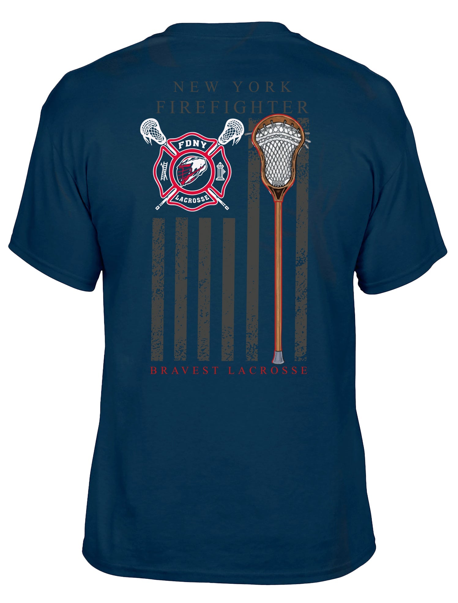FDNY LAX BRAVEST LACROSSE SHIRT