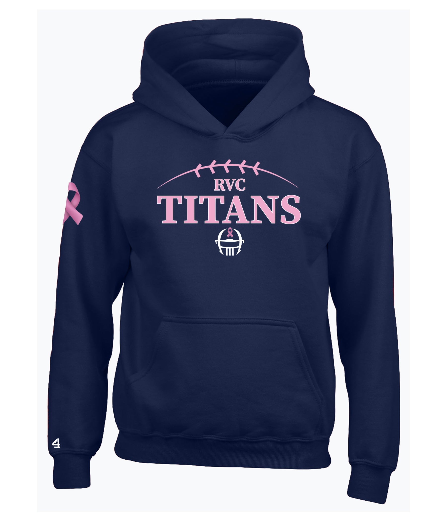 Titans Hoodie Cancer Awareness Customizable Youth & Adult Size