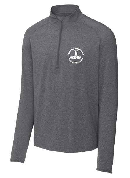 OYSTER BAY TEACHERS ASSOCIATION EMBROIDERED 1/4 ZIP