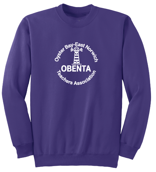 OYSTER BAY TEACHERS ASSOCIATION CREWNECK SWEATSHIRT