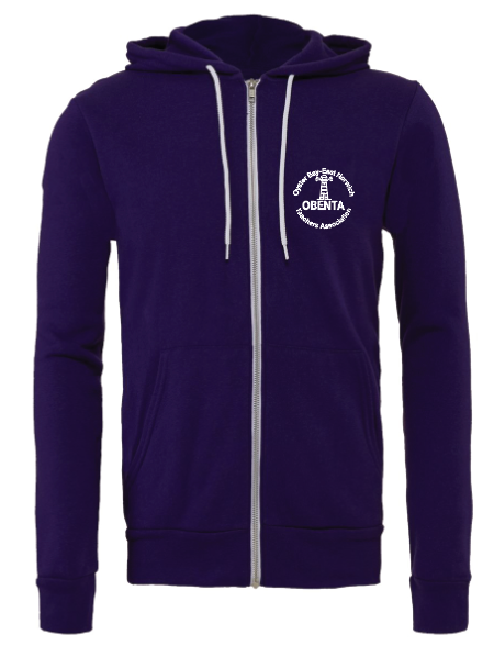 OYSTER BAY TEACHERS ASSOCIATION EMBROIDERED FULL ZIP HOODIE