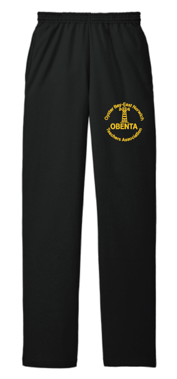 OYSTER BAY TEACHERS ASSOCIATION OPEN BOTTOM SWEATPANTS