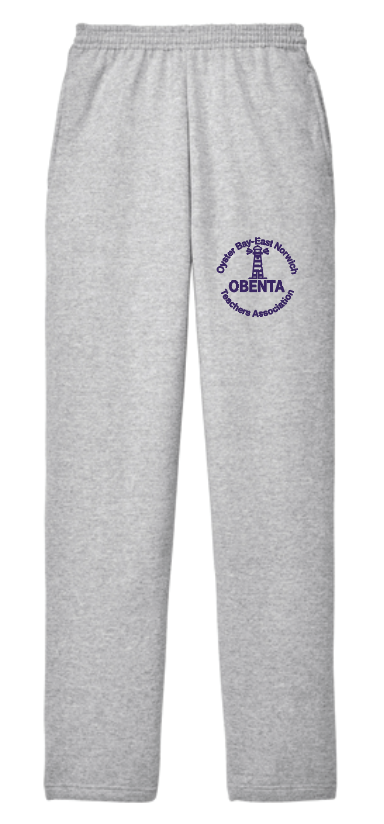 OYSTER BAY TEACHERS ASSOCIATION OPEN BOTTOM SWEATPANTS