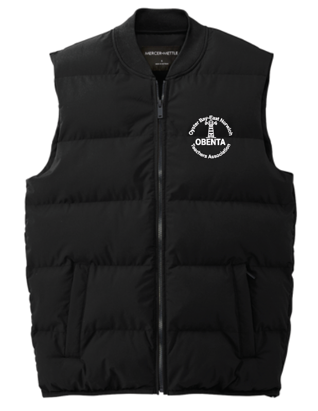 OYSTER BAY TEACHERS ASSOCIATION EMBROIDERED PUFFY VEST