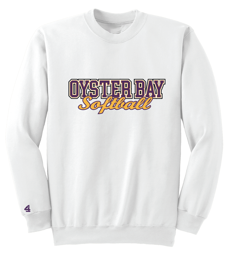 Oyster Bay Softball Crewneck Sweatshirt