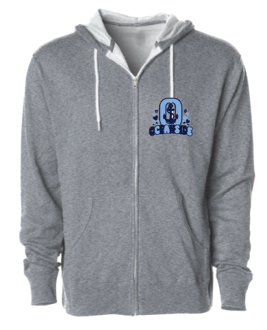 OCEANSIDE 6TH GRADE FUNDRAISER FULL ZIP HOODIE DESIGN 1