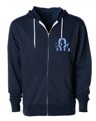OCEANSIDE 6TH GRADE FUNDRAISER FULL ZIP HOODIE DESIGN 1