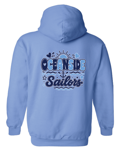 OCEANSIDE 6TH GRADE FUNDRAISER HOODIE DESIGN 1