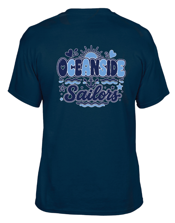 OCEANSIDE 6TH GRADE FUNDRAISER T-SHIRT DESIGN 1