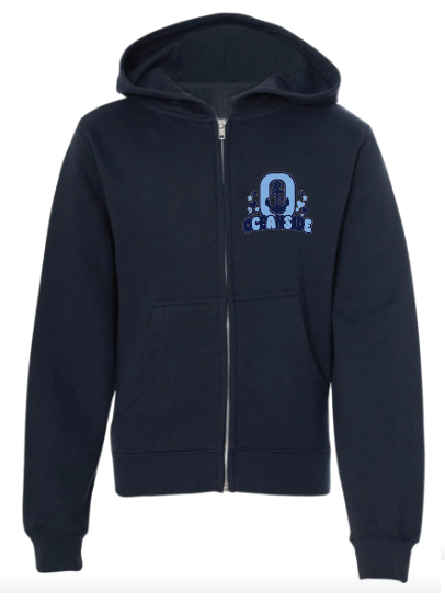 OCEANSIDE 6TH GRADE FUNDRAISER YOUTH FULL ZIP HOODIE DESIGN 1