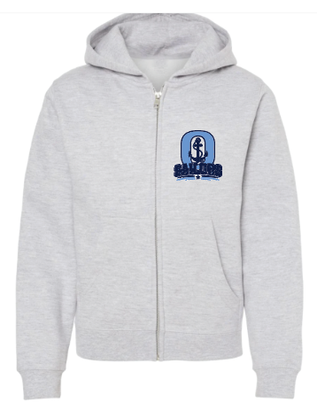 OCEANSIDE 6TH GRADE FUNDRAISER YOUTH FULL ZIP HOODIE DESIGN 2