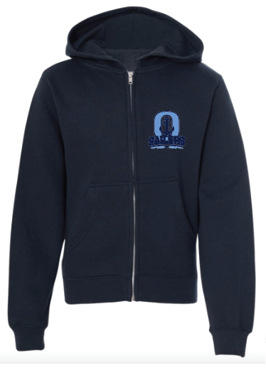 OCEANSIDE 6TH GRADE FUNDRAISER YOUTH FULL ZIP HOODIE DESIGN 2