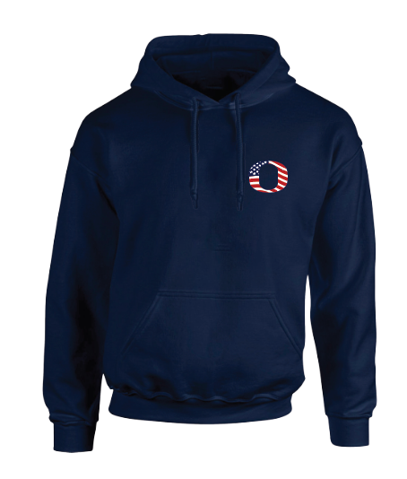OCEANSIDE SCHOOL USA FLAG "O" HOODIE