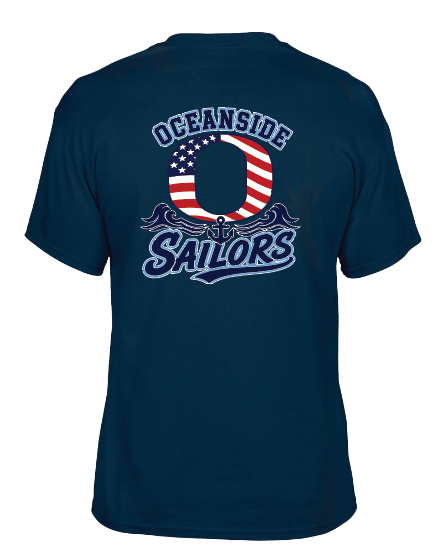 OCEANSIDE SCHOOL 8 SAILORS T-SHIRT