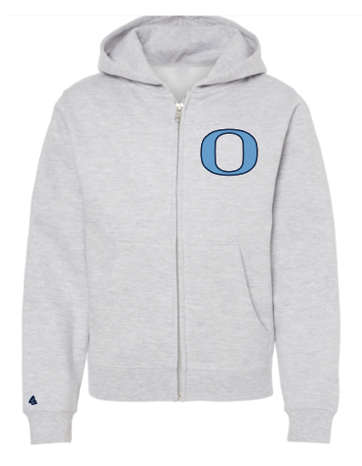 Oceanside School 9E Youth Full zip Hoodie