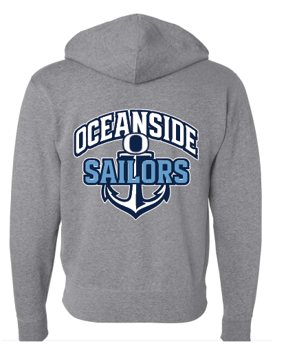 Oceanside School 9E Full zip Hoodie