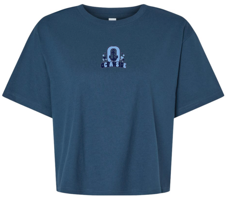 OCEANSIDE 6TH GRADE FUNDRAISER WOMEN'S BOXY T-SHIRT DESIGN 1