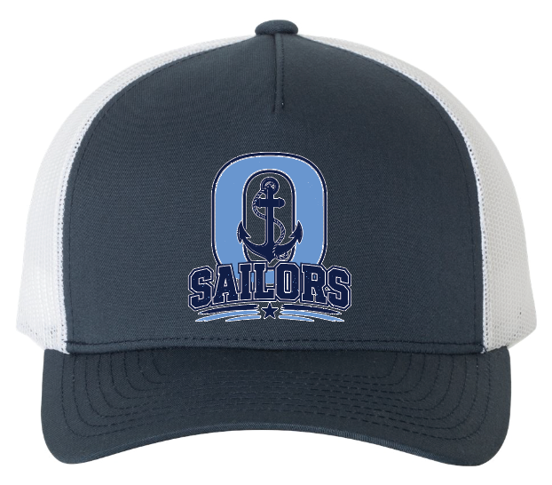 OCEANSIDE 6TH GRADE FUNDRAISER PRINTED TRUCKER HAT DESIGN 2