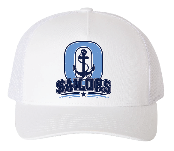 OCEANSIDE 6TH GRADE FUNDRAISER PRINTED TRUCKER HAT DESIGN 2