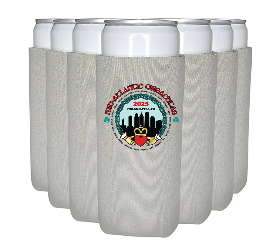 Mid-Atlantic Oireachtas Slim Can Koozie