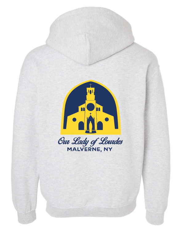 OUR LADY OF LOURDES HOODIE