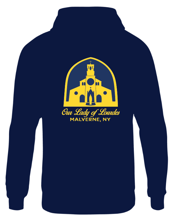 OUR LADY OF LOURDES HOODIE