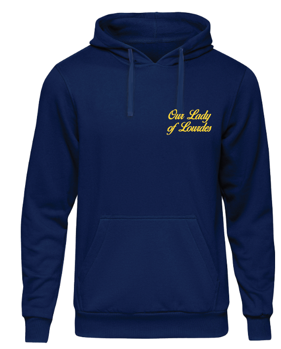 OUR LADY OF LOURDES HOODIE
