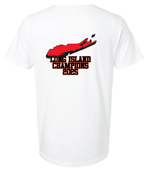 PLAINEDGE FLAG FOOTBALL Champs White Tee