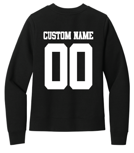 PLAINEDGE FLAG FOOTBALL Women's Crewneck Sweatshirt